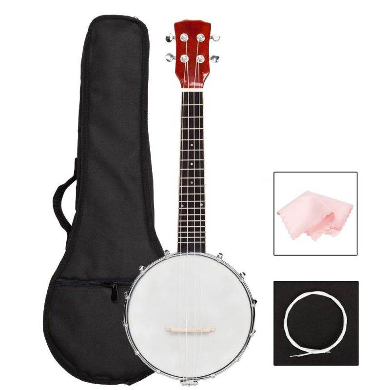 New 4/5/6 String Banjo High Quality with Closed Back Brackets Head  Maple Neck