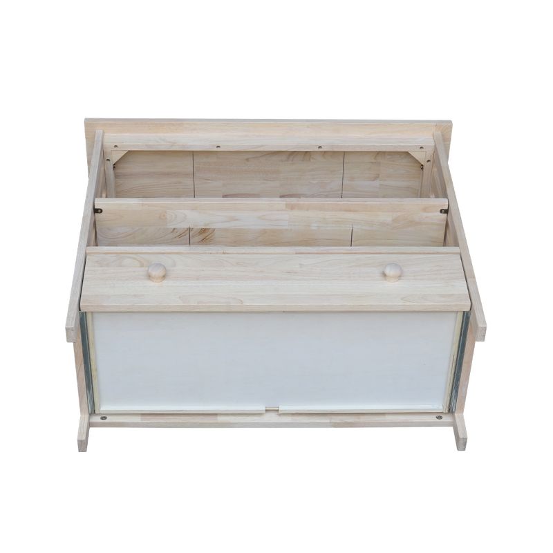 Rosemark 3 Door Media Credenza TV Stand for TVs up to 66" Gray - Treasure Trove Accents