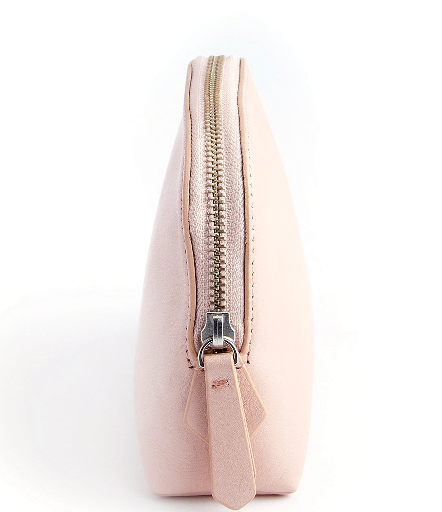 ROYCE New York Leather Small Cosmetic Bag