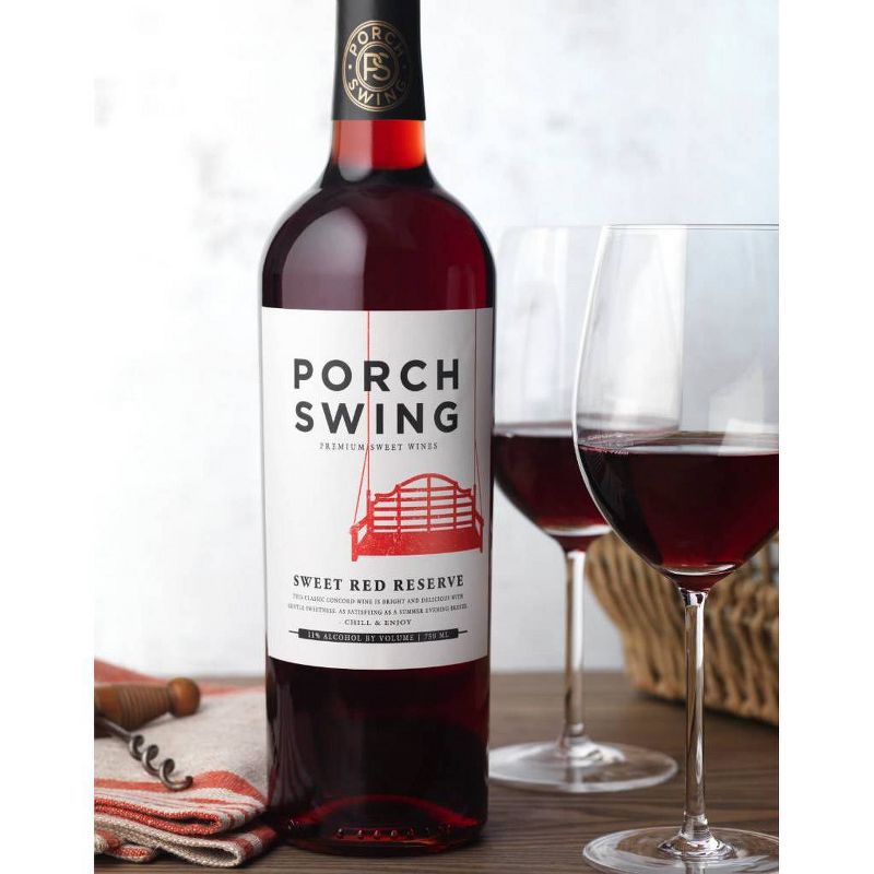 Oliver Porch Swing Sweet Red Reserve Wine - 750ml Bottle