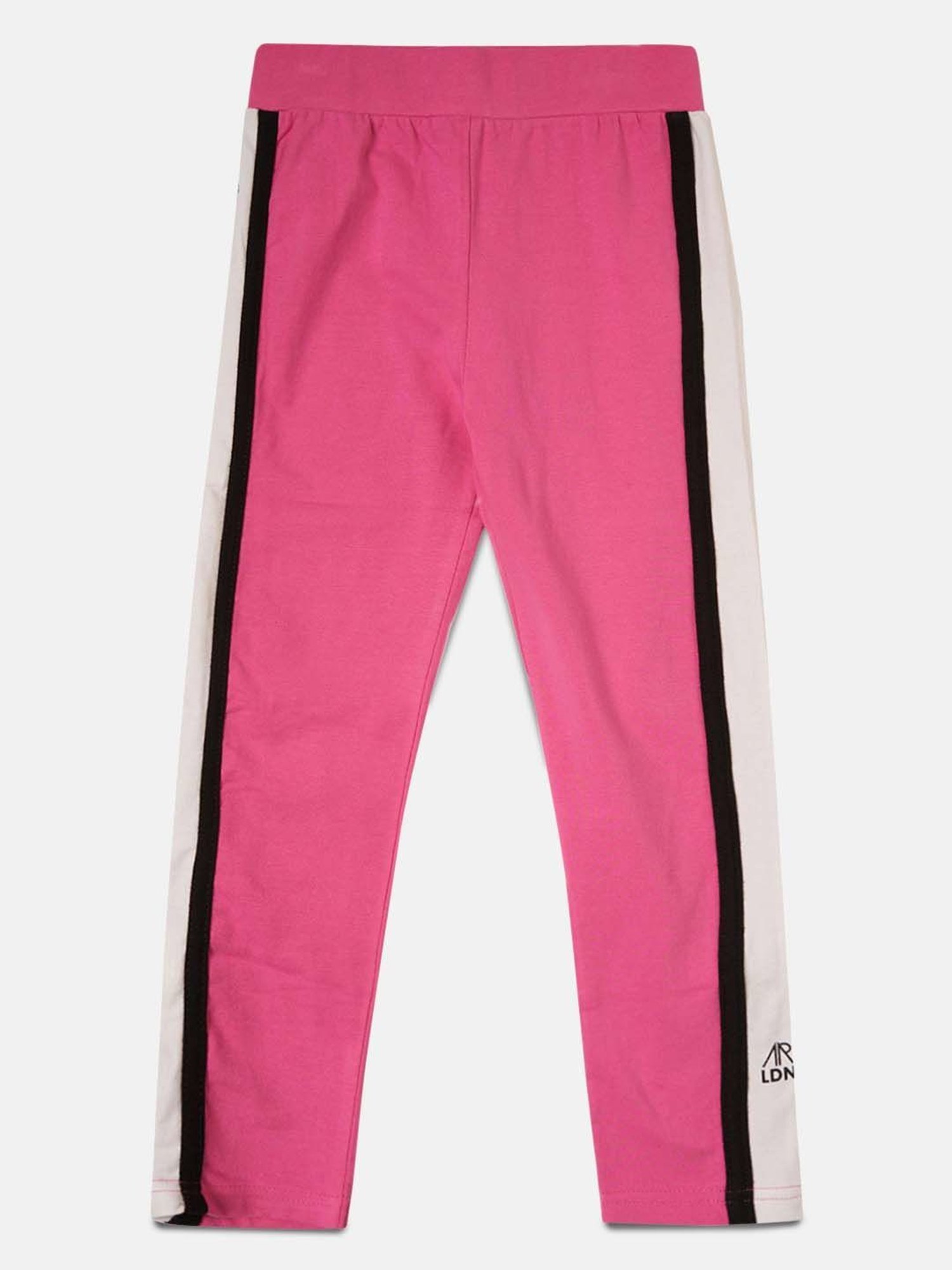 Angel & Rocket Girls Pink Solid Leggings