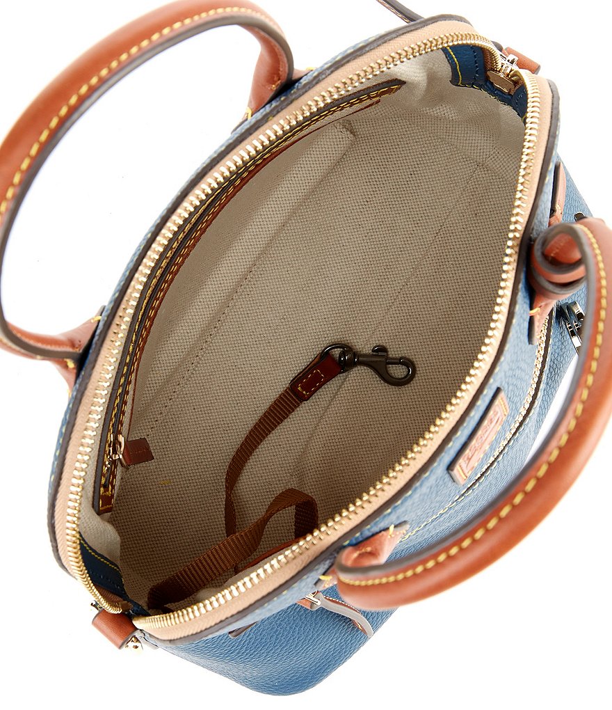 Dooney & Bourke Pebble Collection Domed Satchel Bag