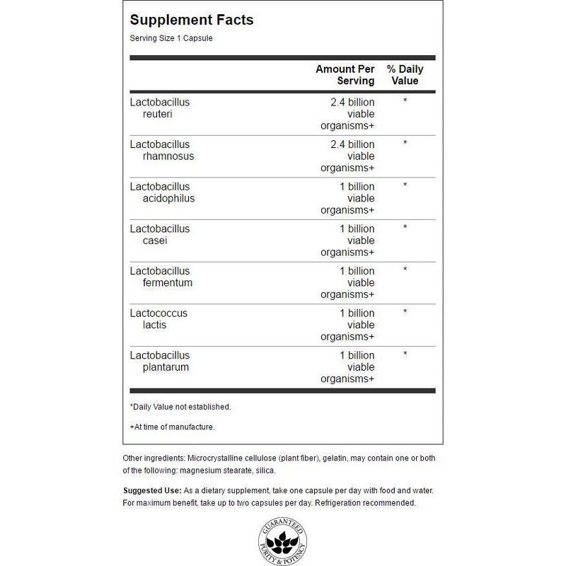Swanson Femflora Probiotic for Women 9.8 Billion Cfu 60 Capsules.