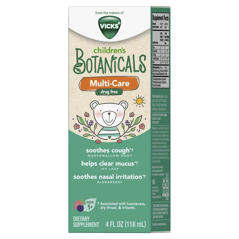 Vicks Children's Botanicals Multi-Care Dietary Supplement - 4 fl oz