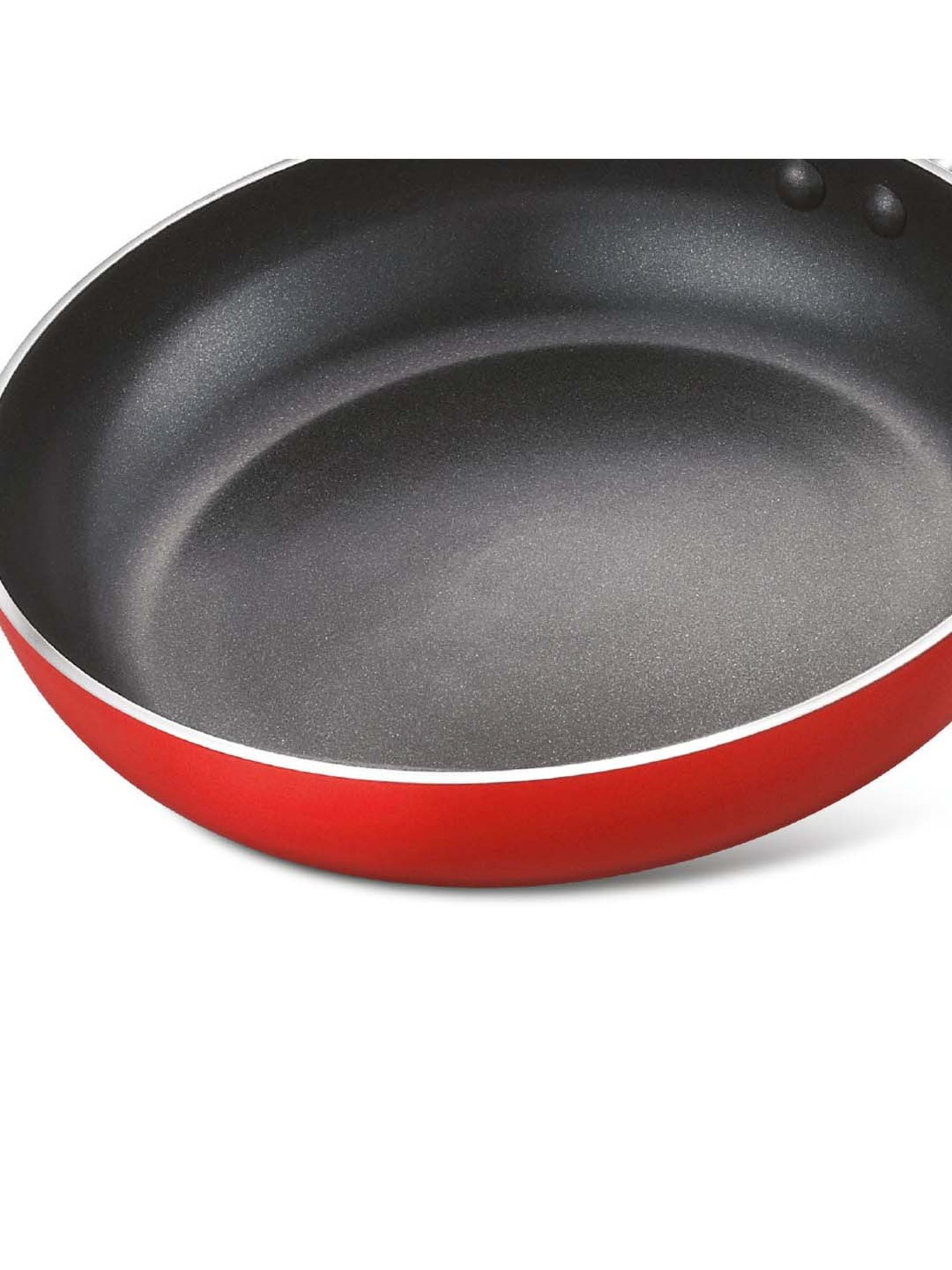 JUDGE Black & Red Aluminium 20 cm Non-Stick Fry Pan - Set of 1