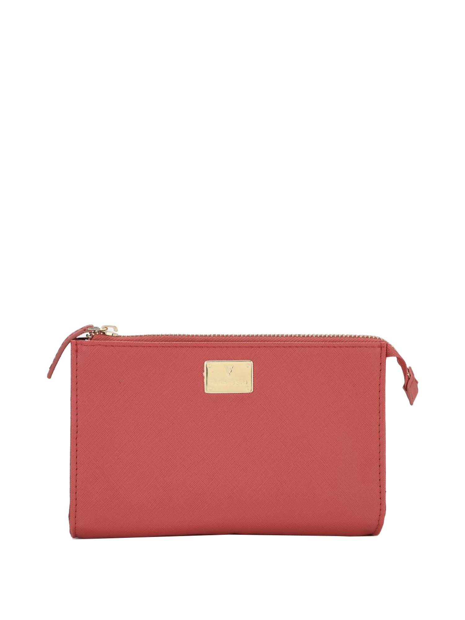 Van Heusen Pink Solid Wallet for Women