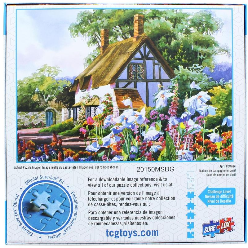 The Canadian Group Manors & Cottages 1000 Piece Jigsaw Puzzle | April Cottage