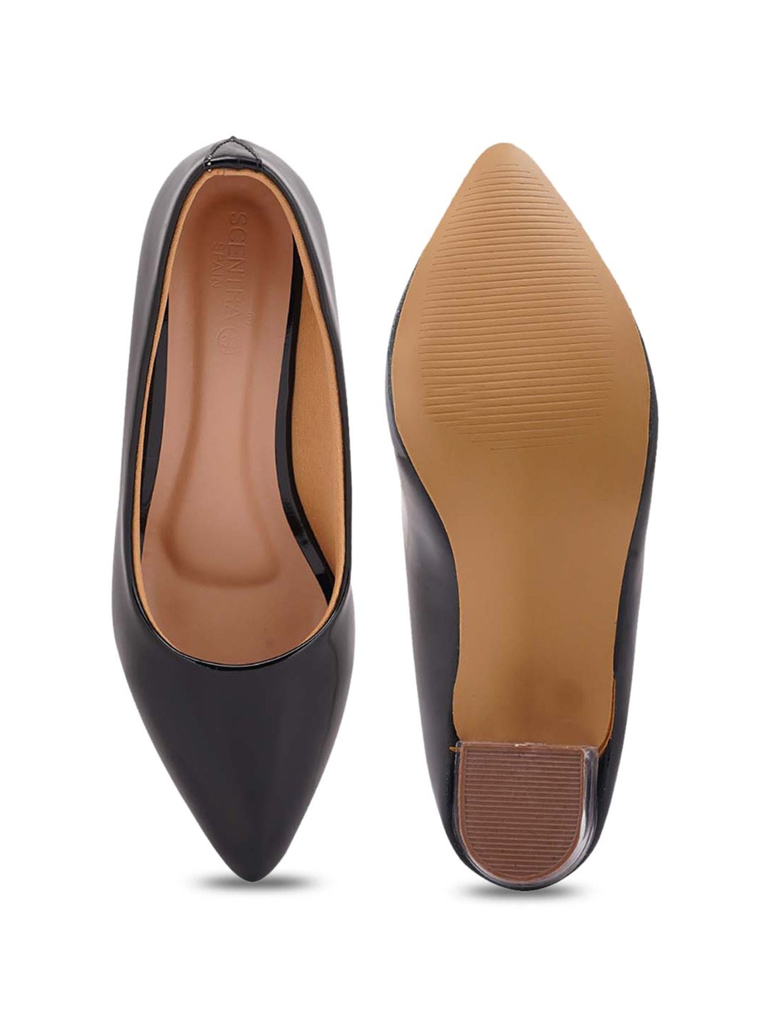 Flat N Heels Women's Pink Stiletto Pumps