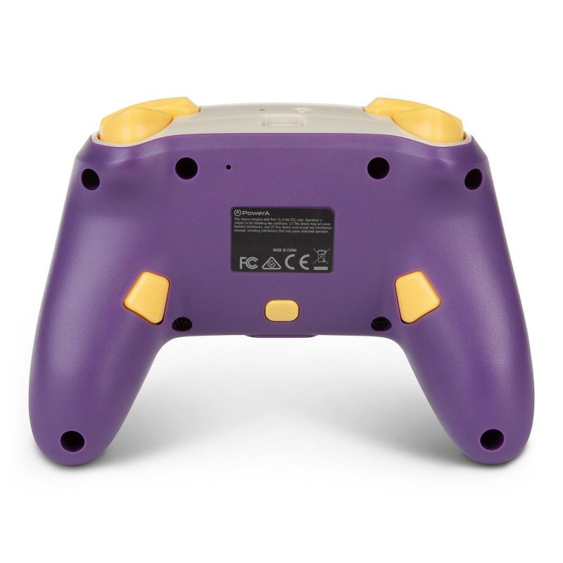 PowerA Enhanced Wireless Controller for Nintendo Switch Pokemon Pikachu Retro - White