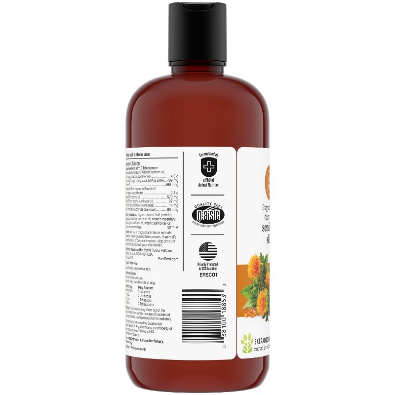 Purina EverRoot Skin & Coat Organic Dog Supplement Oil - 16oz