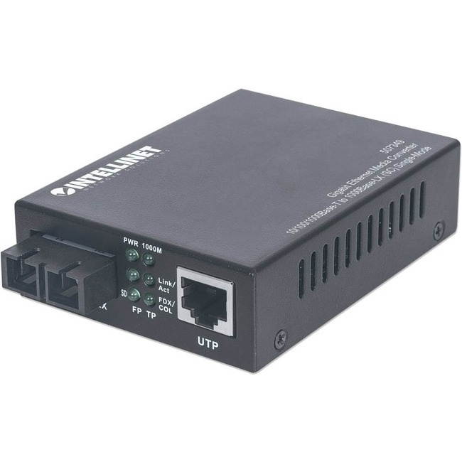 Intellinet Network (507349) Gigabit Ethernet Single mode Media Converter