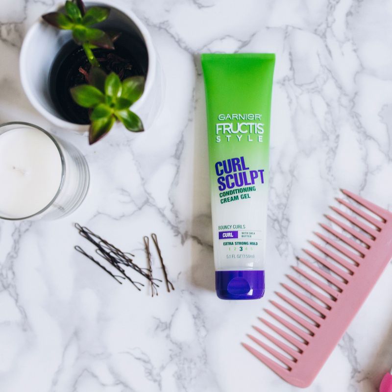 Garnier Fructis Style Curl Sculpt Conditioning Cream Gel - 5.1 fl oz