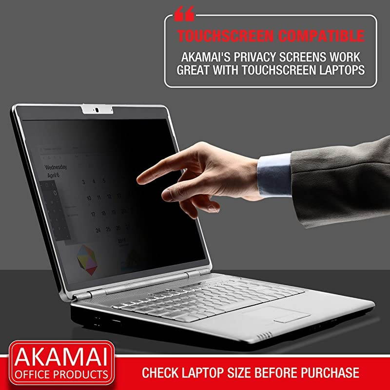 inch Akamai Computer Privacy Screen 169 Removable Edge to Edge Glass Blue Light Screen Protector Laptop Anti Glare Screen Protector