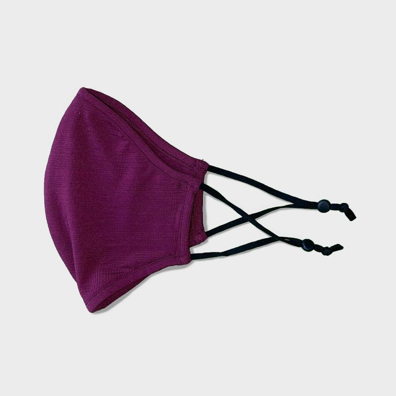 Copper Compression Infused Face Mask - Black - L/XL