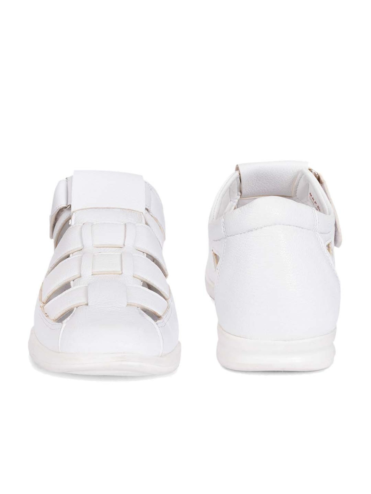 Action Men's White Fisherman Sandals