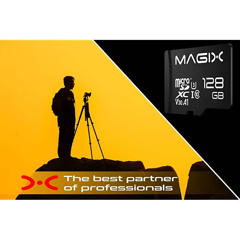 MicroSD Card 4K Series Class10 V30 + SD Adapter Read Speed Up to 100 MBs 32GB