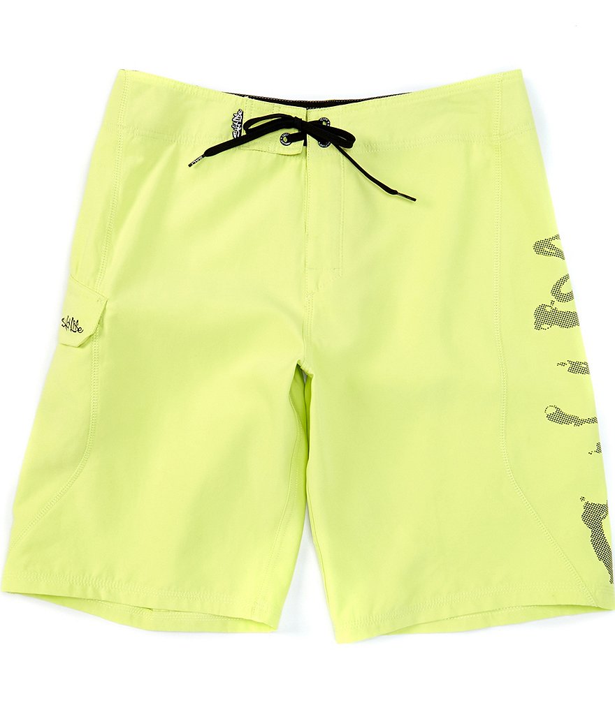 Salt Life Stealth Bomberz 22#double; Outseam Board Shorts