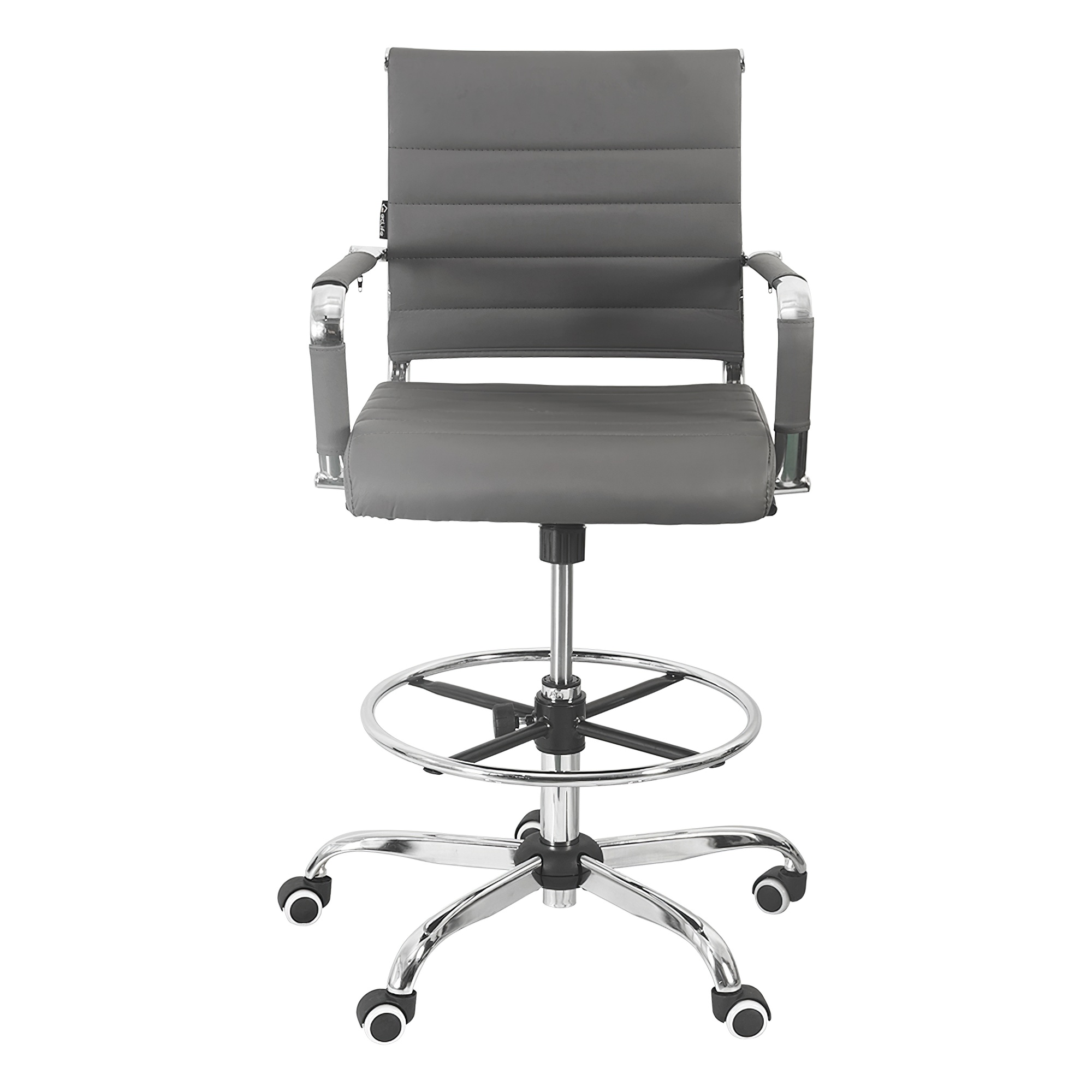 Gray Ergonomically designed office chair