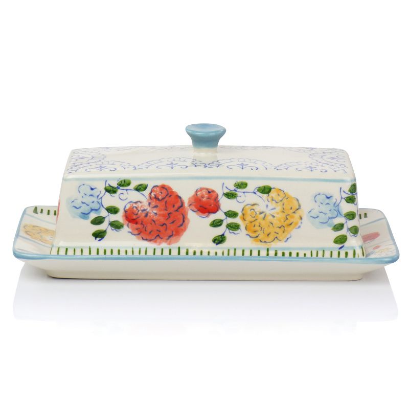 Amici Home Country Cottage Metal Butter Dish