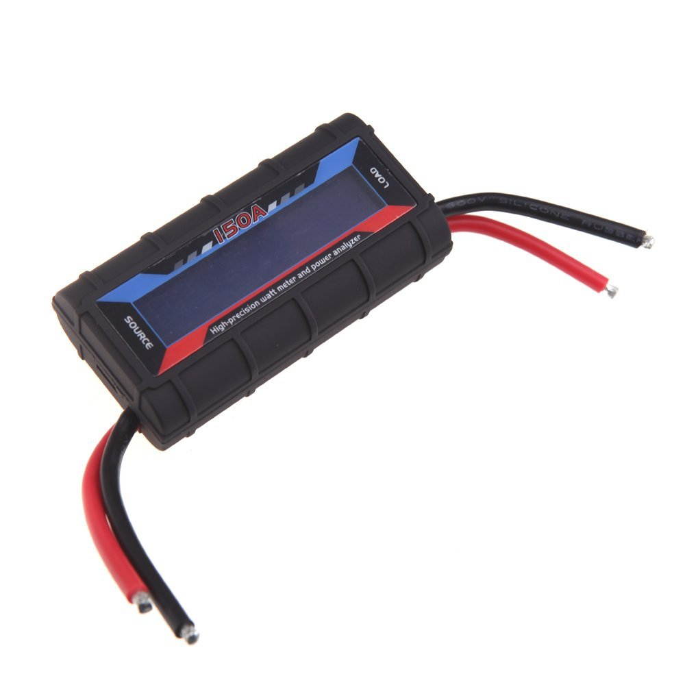 WWH-1pc RC 150A Hight Precision Watt Meter and Power Analyzer w/ Backlight LCD