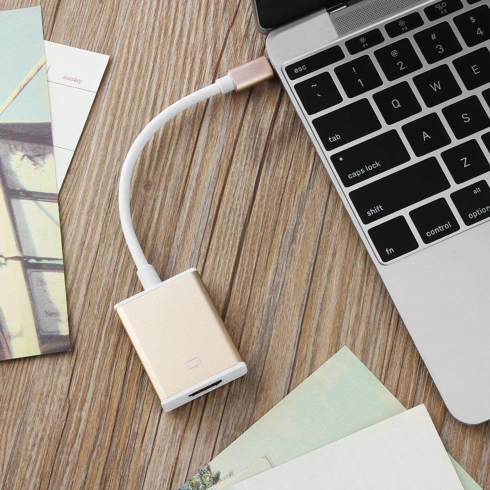 USB 3.1 Type-C-to-HDMI Digital Hub Charger Adapter Converter Aluminium Case