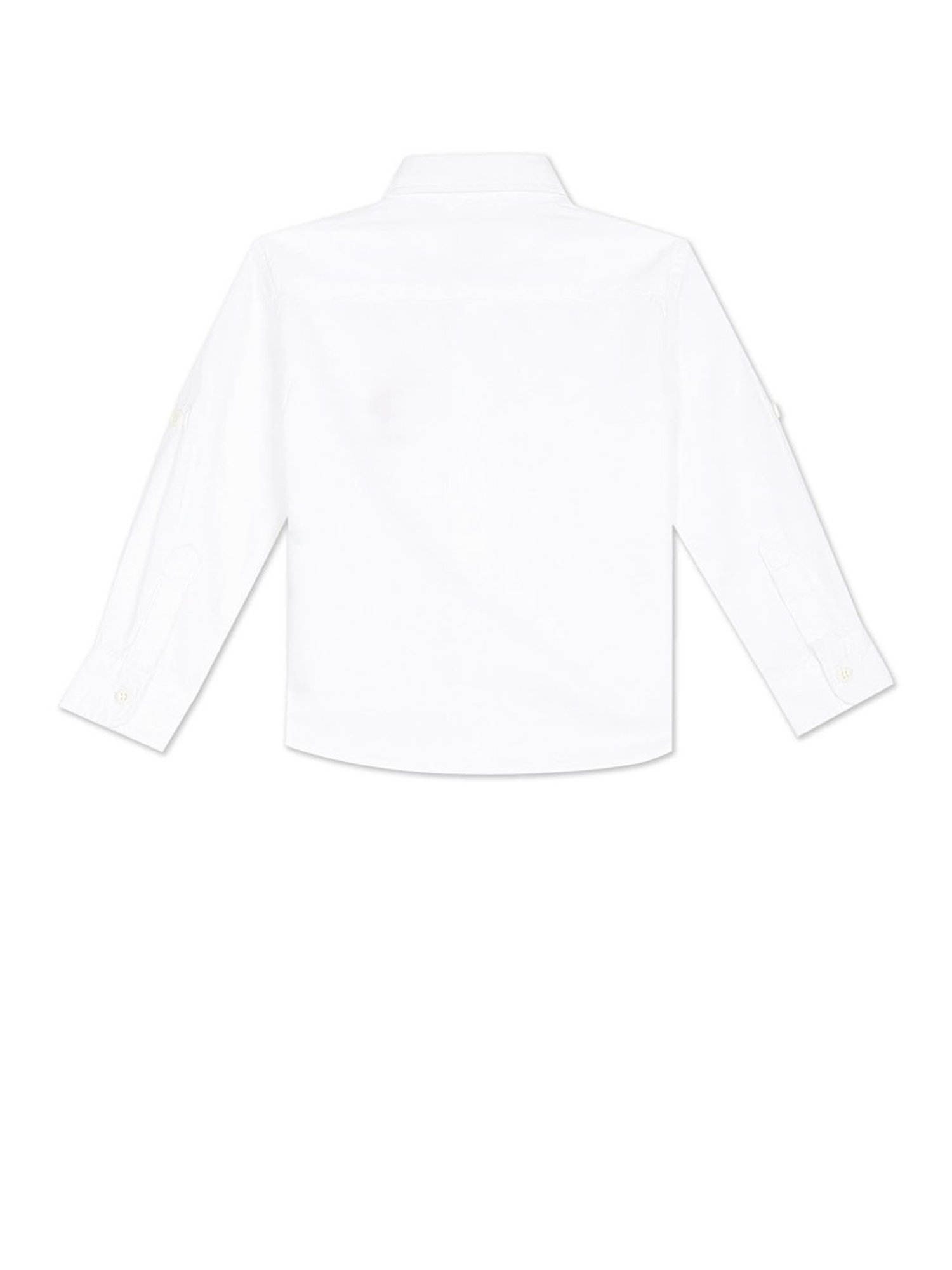 U.S. Polo Assn. Kids White Solid Shirt