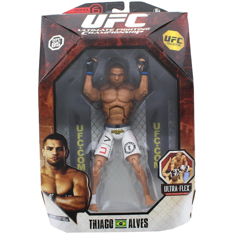Jakks Pacific UFC Ultimate Fighting Deluxe 7 Inch Action Figure | Thiago Alves