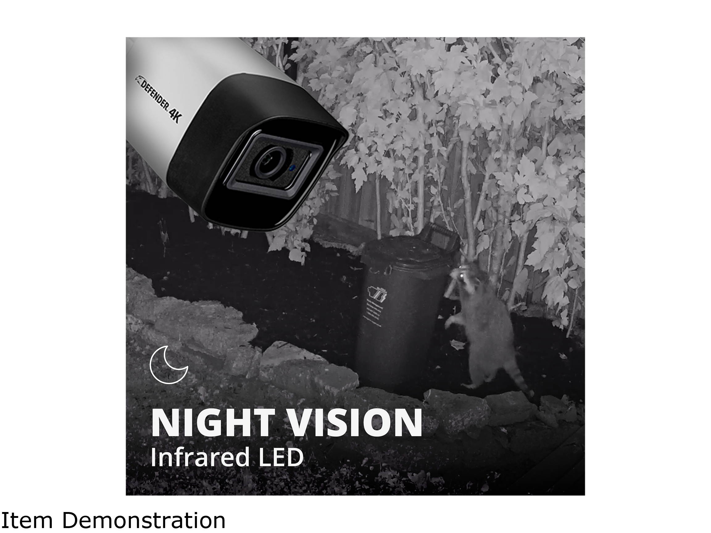 Defender 4K4T16B16 16 Channel Ultra HD 4K (8MP) Wired Security System with 16 Night Vision Cameras