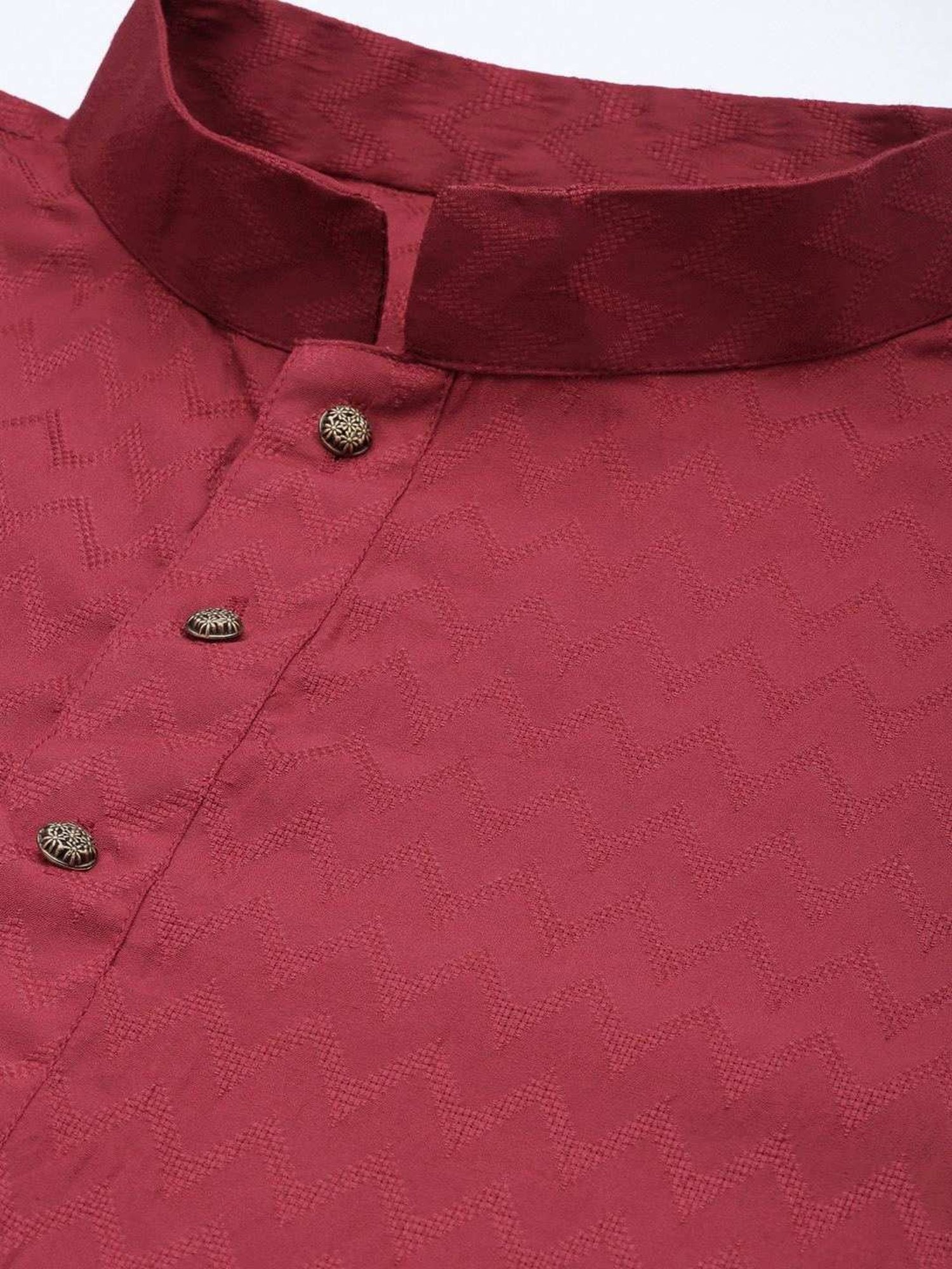 SWAGG INDIA Mid Pink Regular Fit Kurta