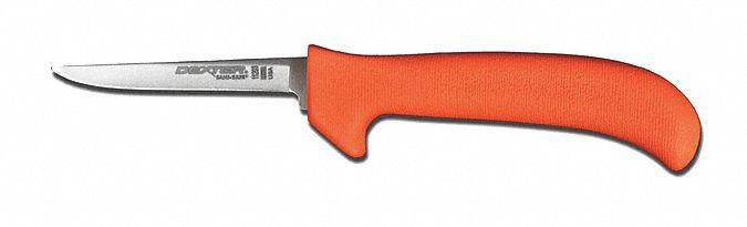Dexter Russell Poultry Knife,Drop,3 3/4In,Poly,Orange HAWA 11203