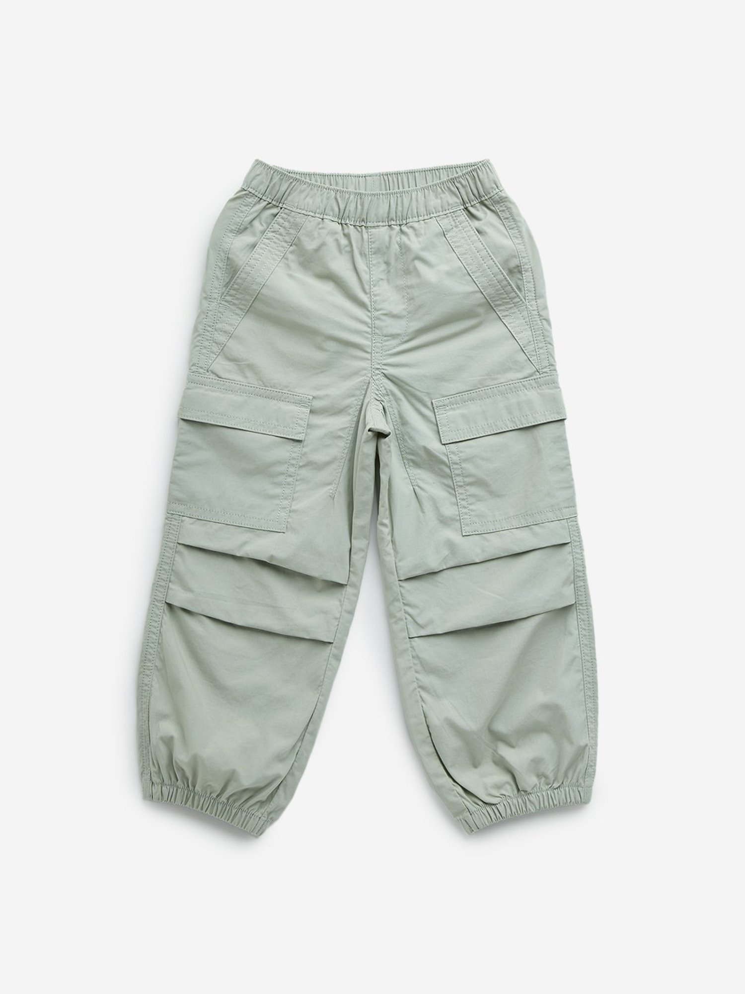 HOP Kids by Westside Sage Cargo-Style Cotton Joggers
