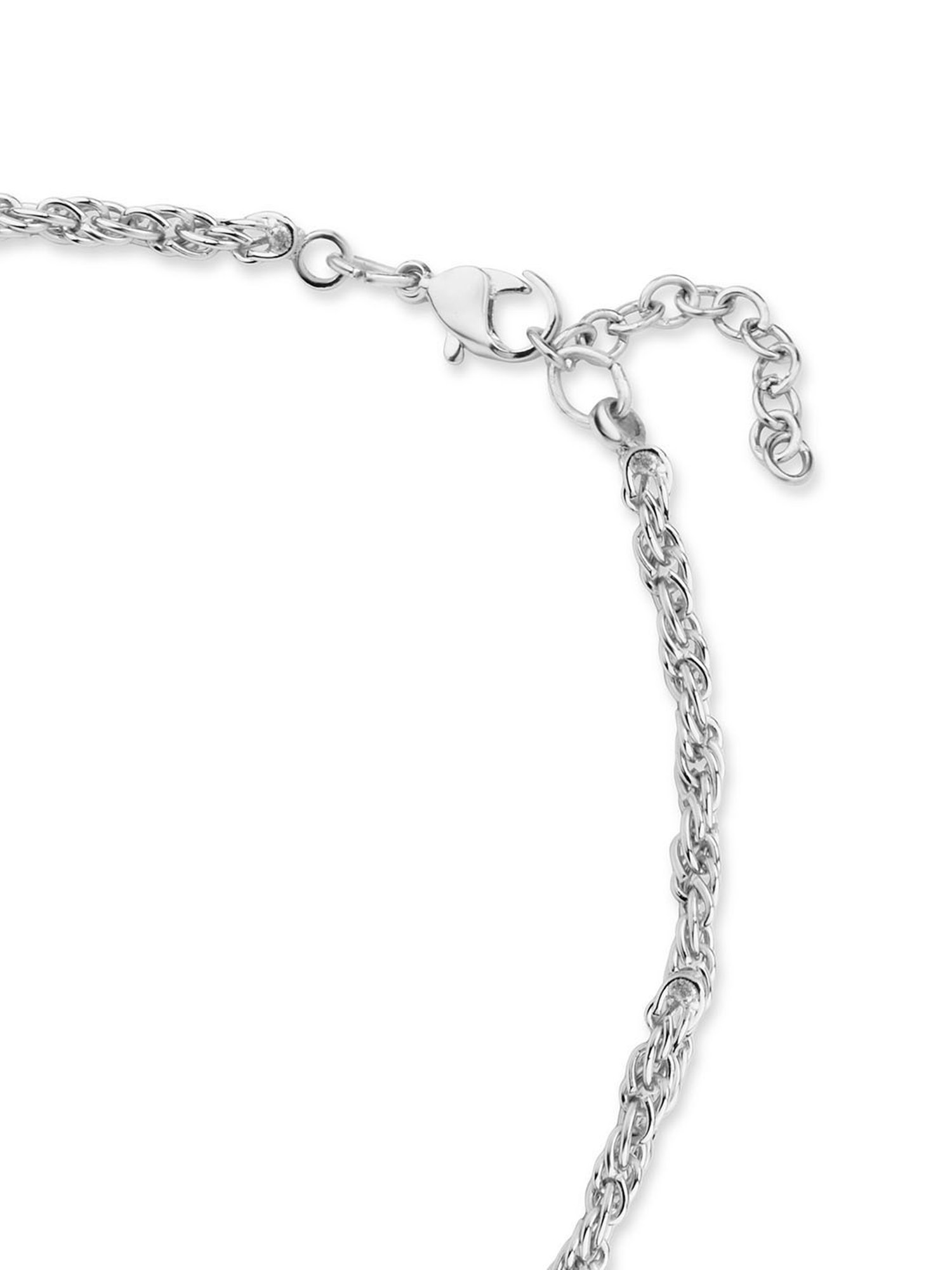The Bro Code Silver-Plated Casual Necklace for Men