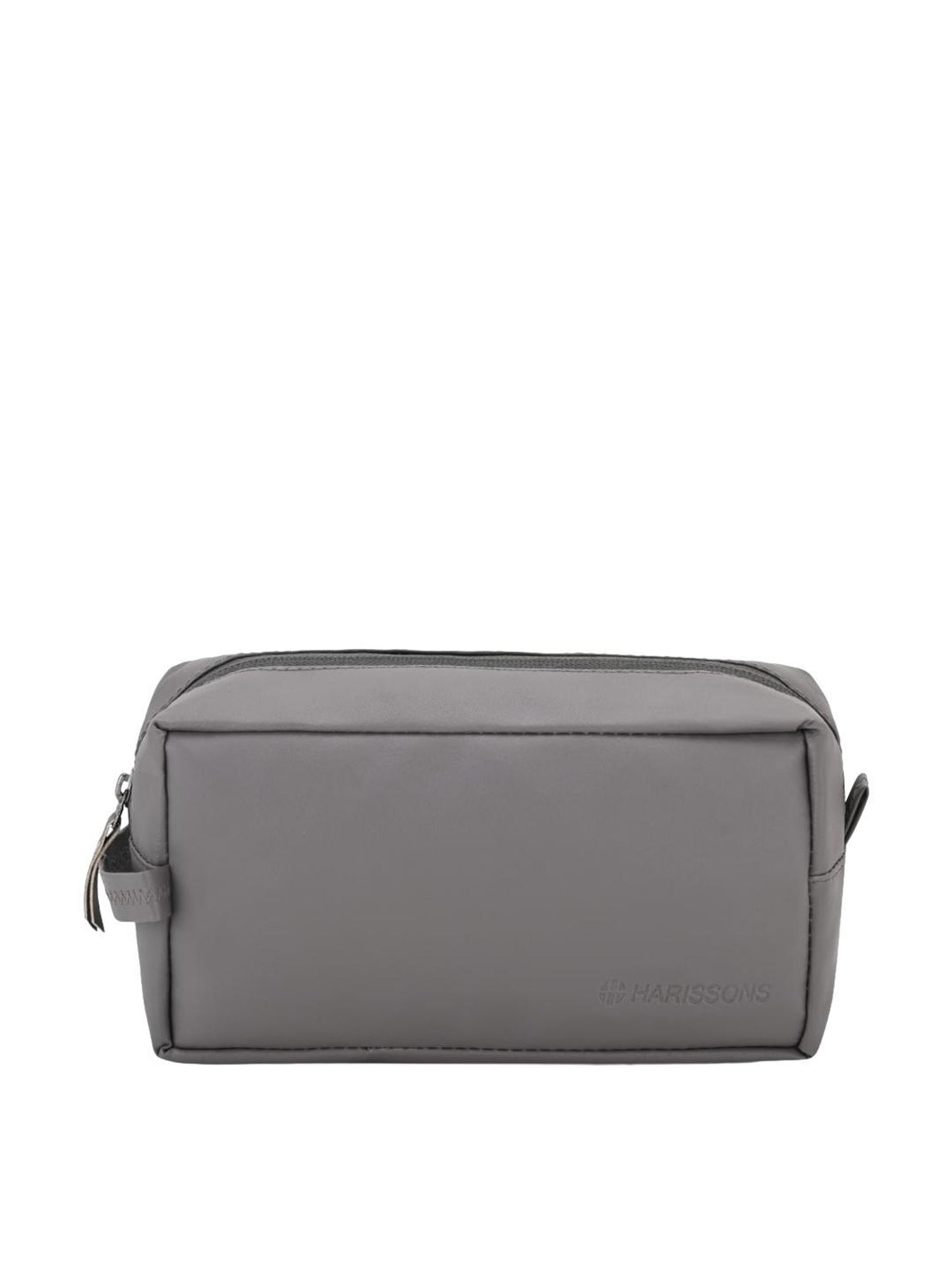 Harissons Grey PU Solid Pouch