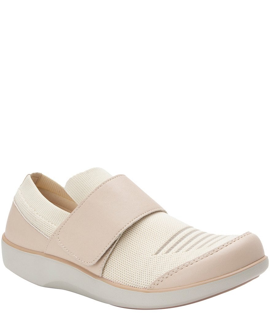 Traq by Alegria Qwik Dream Fit Knit Smart Chip Monk Strap Slip-Ons