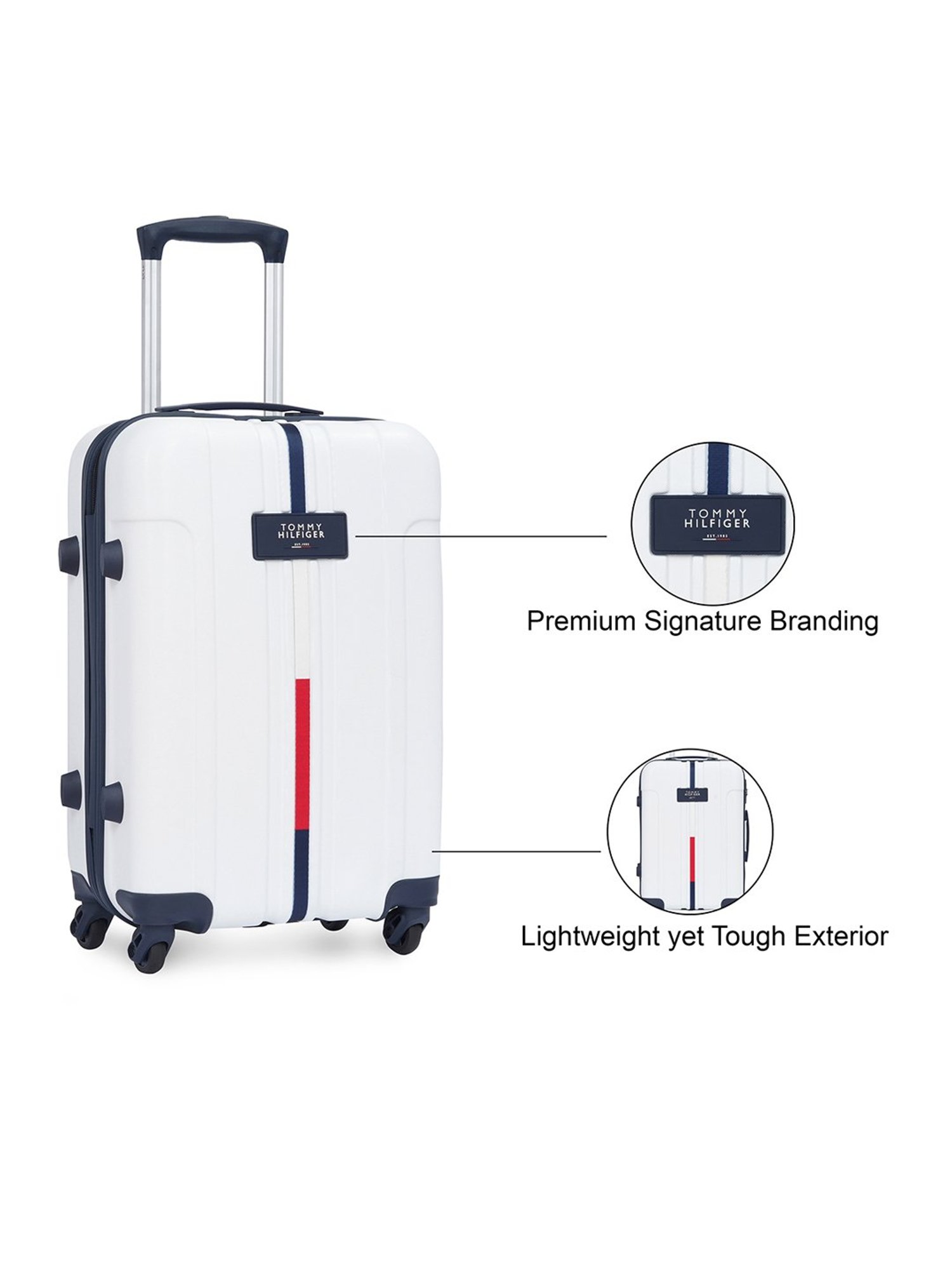 Skybags Salsa Red Solid Hard Medium Trolley Bag - 46 cm