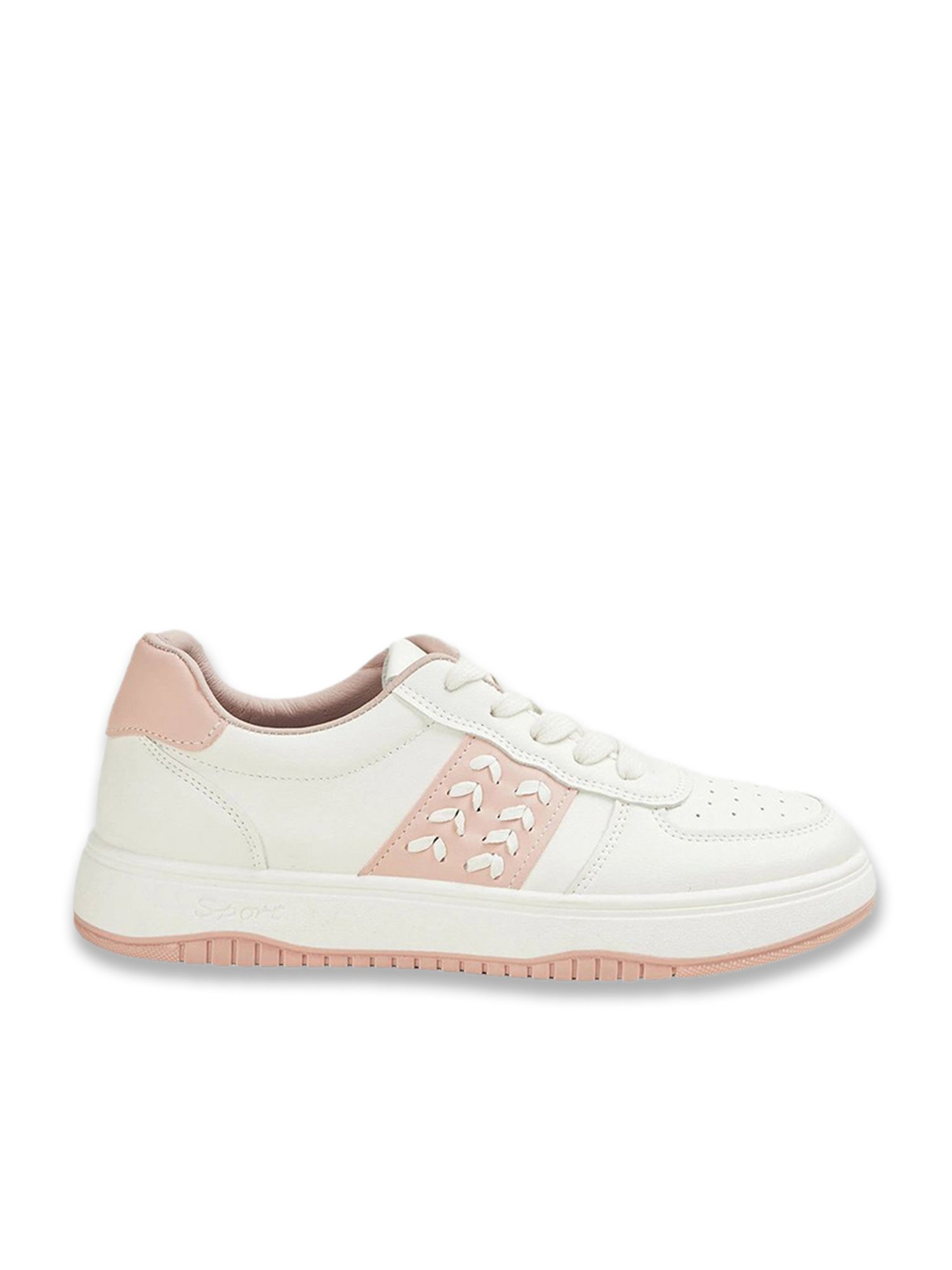 Ginger by Lifestyle Women's White Sneakers