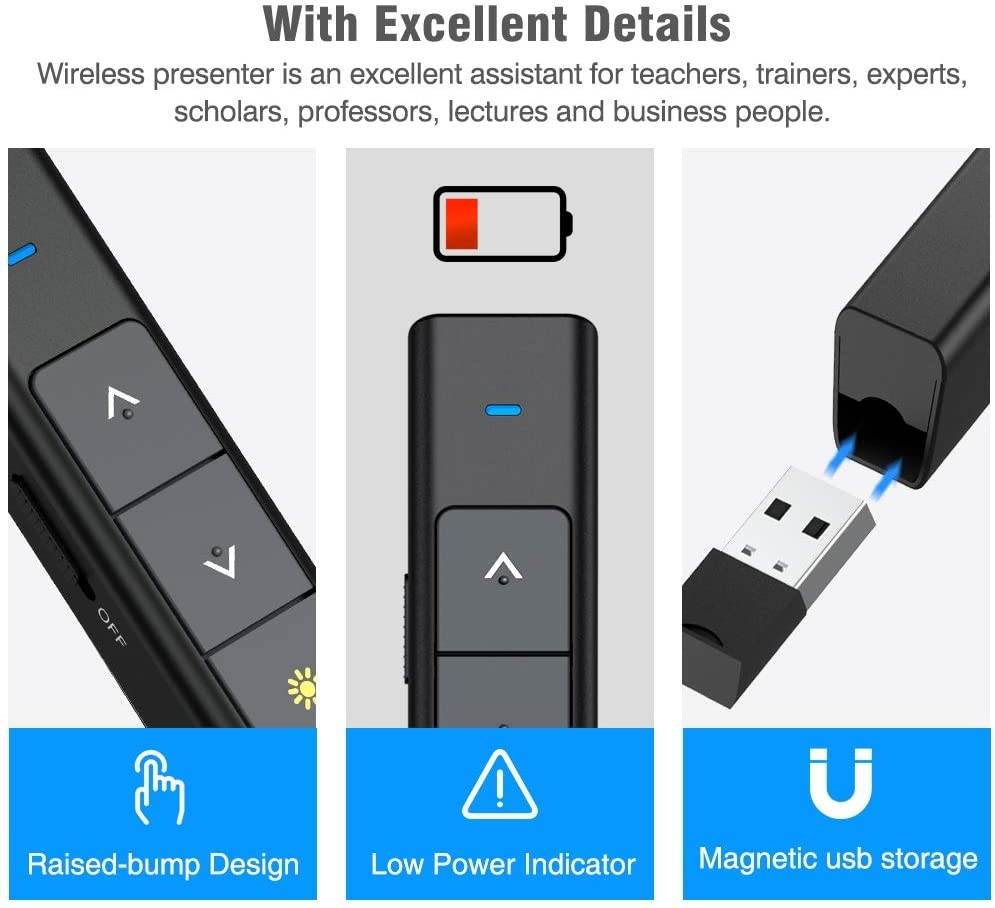 BEBONCOOL Laser Pointer For Cats, Cats And Dogs Toy , Laser Pointer Red , 2.4Ghz  Laser Pointer Dog