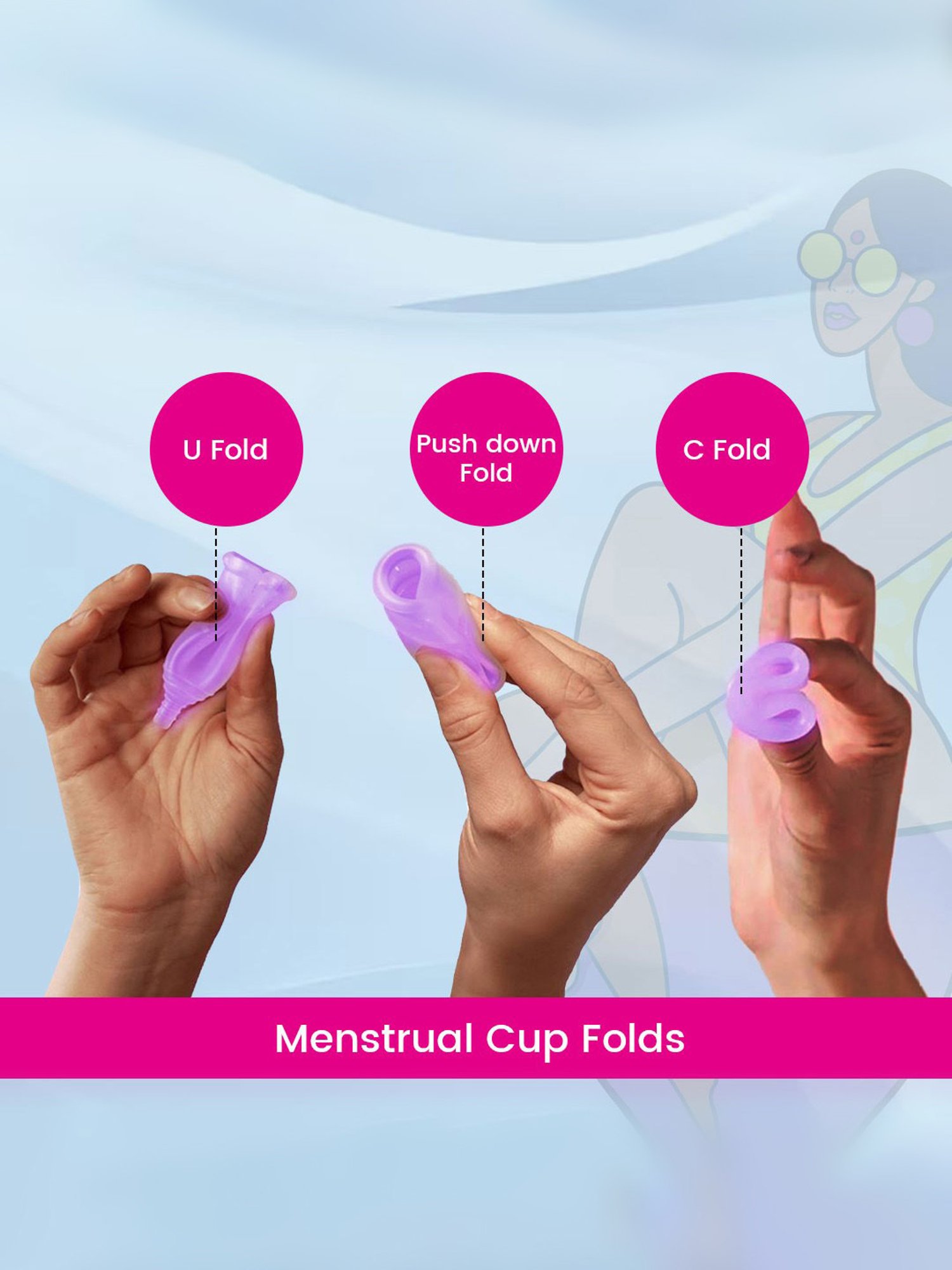 Namyaa Ultra Soft Medium Reusable Menstrual Cup - 50 gm