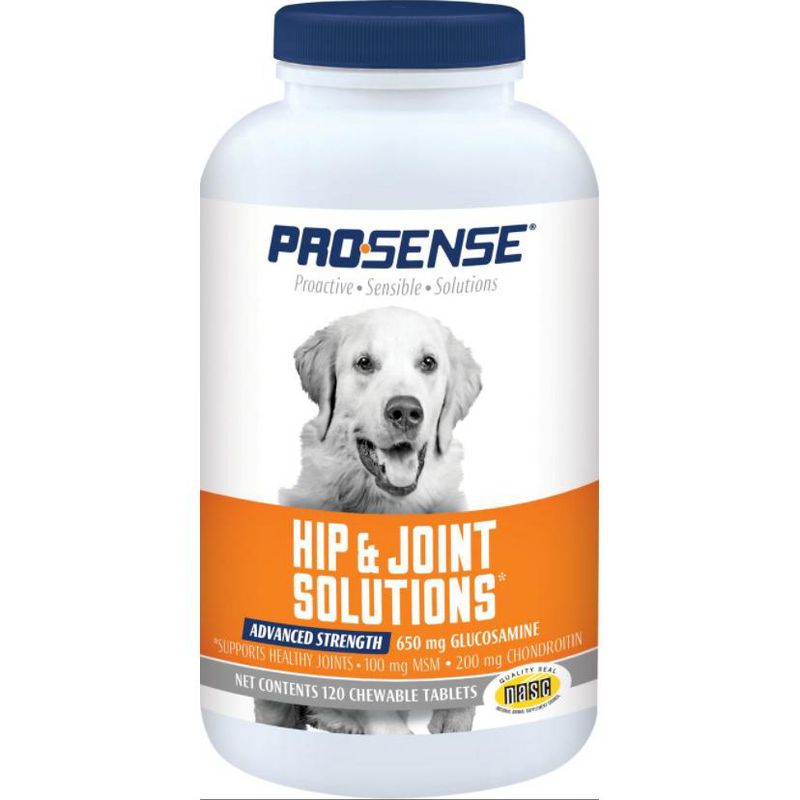 Pro-Sense Joint Solutions 120 Count, For Dogs, Advanced Strength Glucosamine Soft Chews