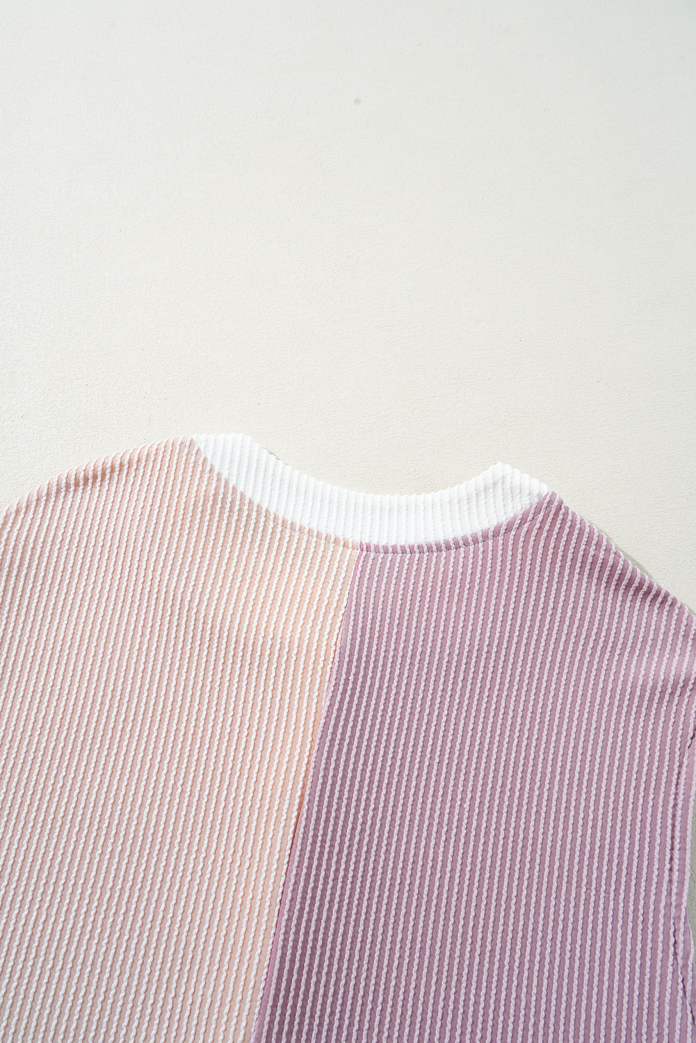 Gray Textured Wide Leg Overall with Pockets