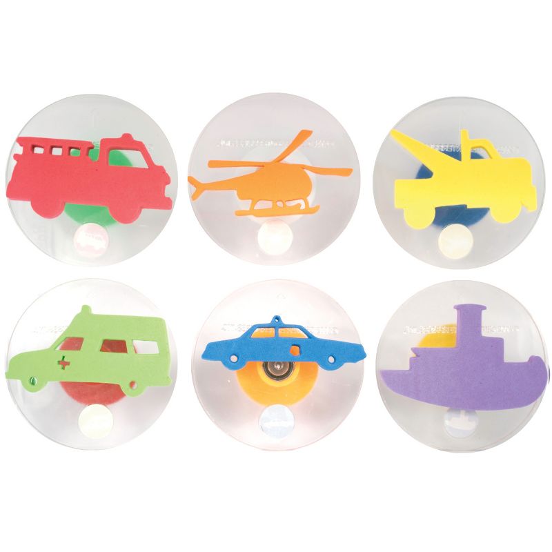 Ready 2 Learn  Giant Stampers - Emergency Vehicles - Set of 6