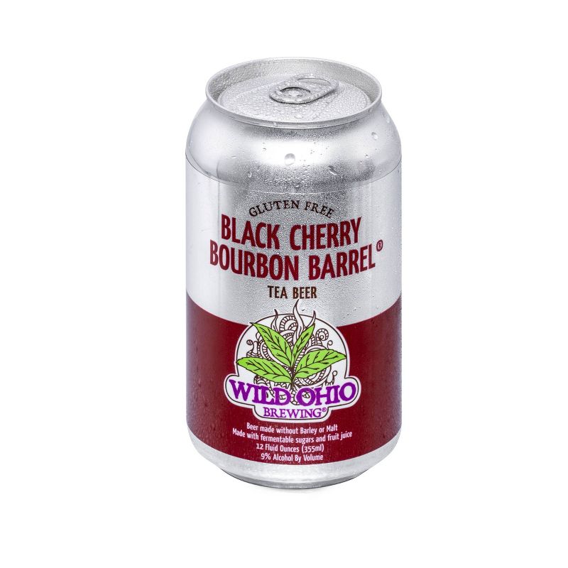 Wild Ohio Black Cherry Bourbon Barrel Tea Beer - 6pk/12 fl oz Cans