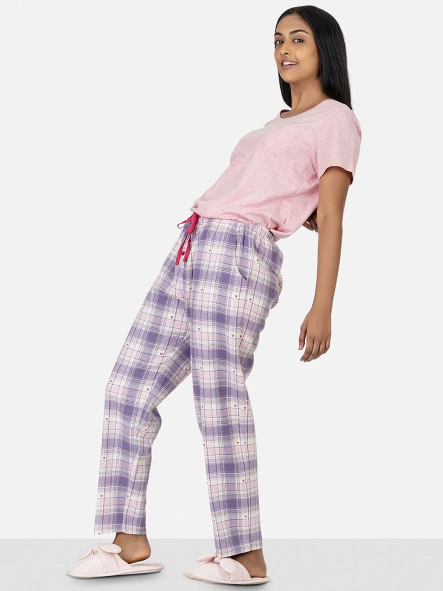 The Calm Collective Lavender Tessa Slim Fit Pajama