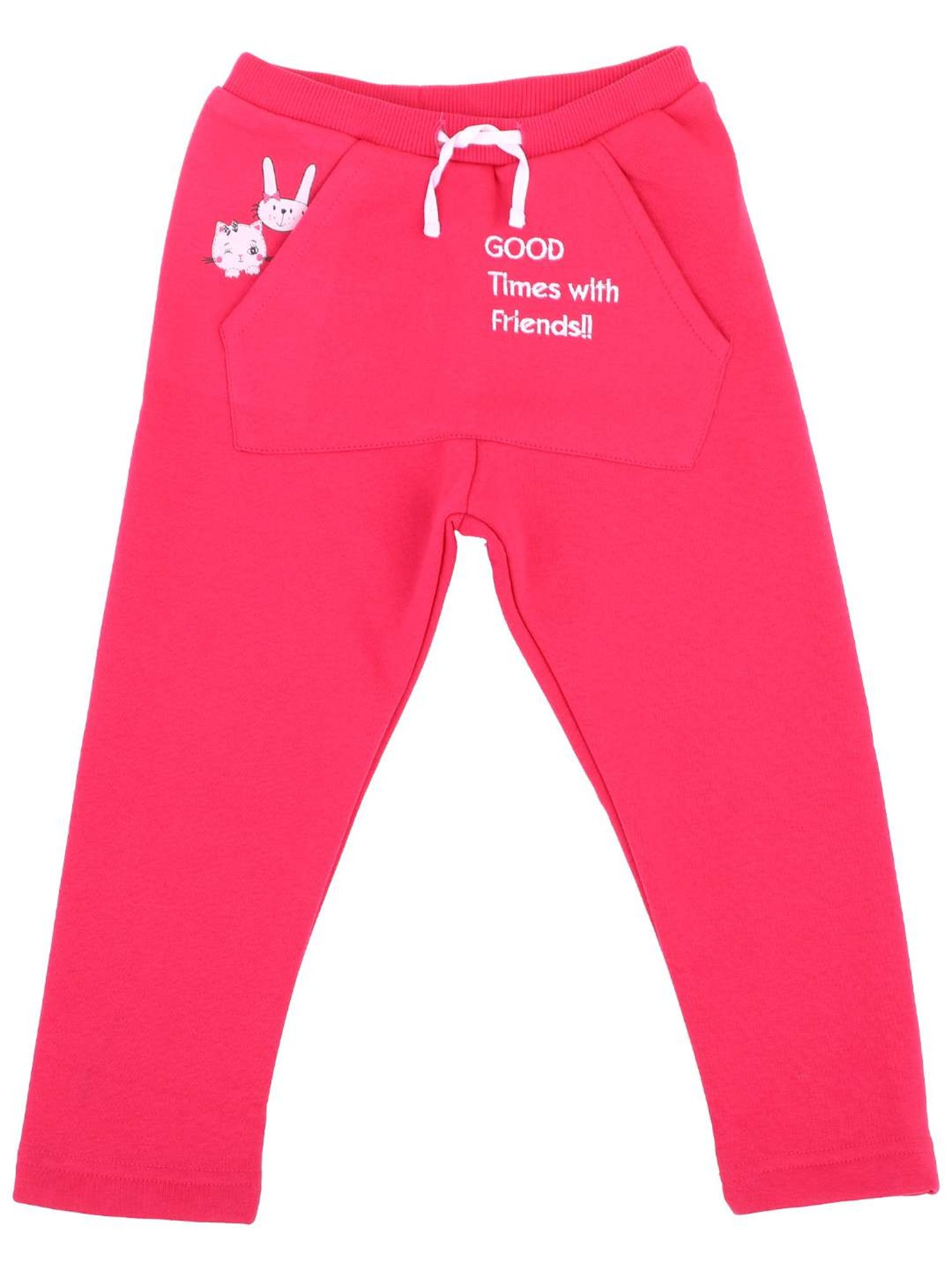 Ed-a-Mamma Baby Multicolor Printed Joggers (Pack Of 3)