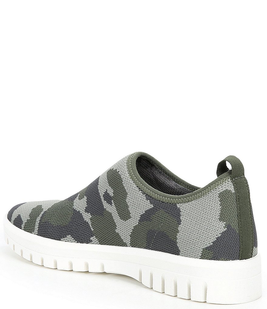 Blondo Farrah Camo Print Knit Slip-On Sneakers