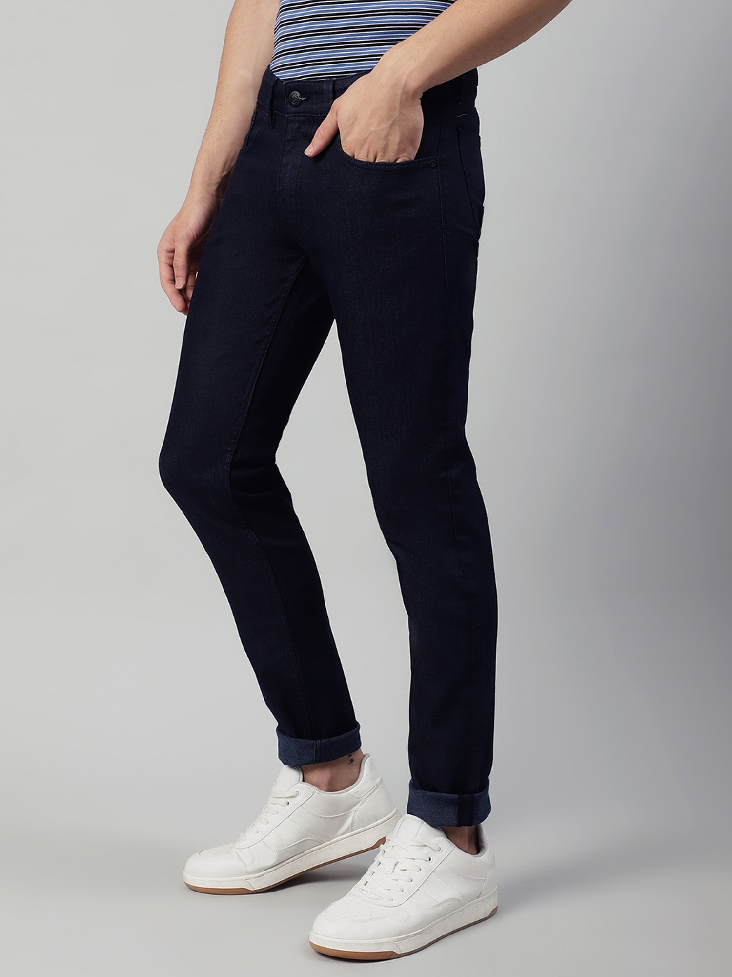 Matinique Dark Blue Regular Fit Jeans