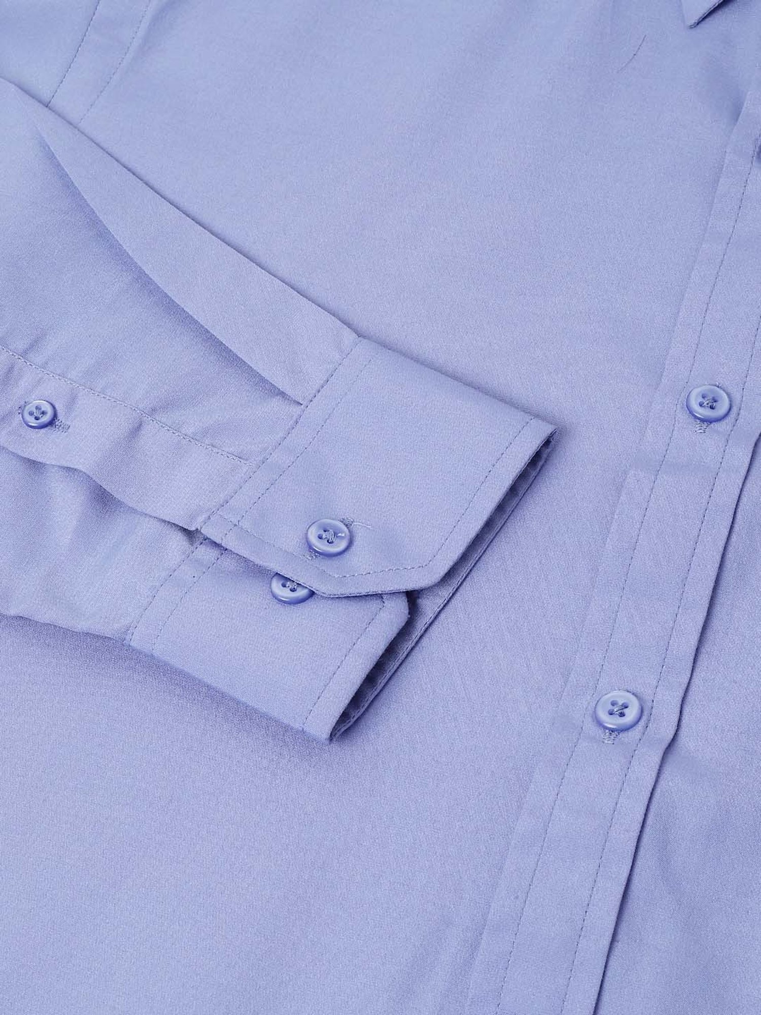 English Navy Blue Slim Fit Shirt