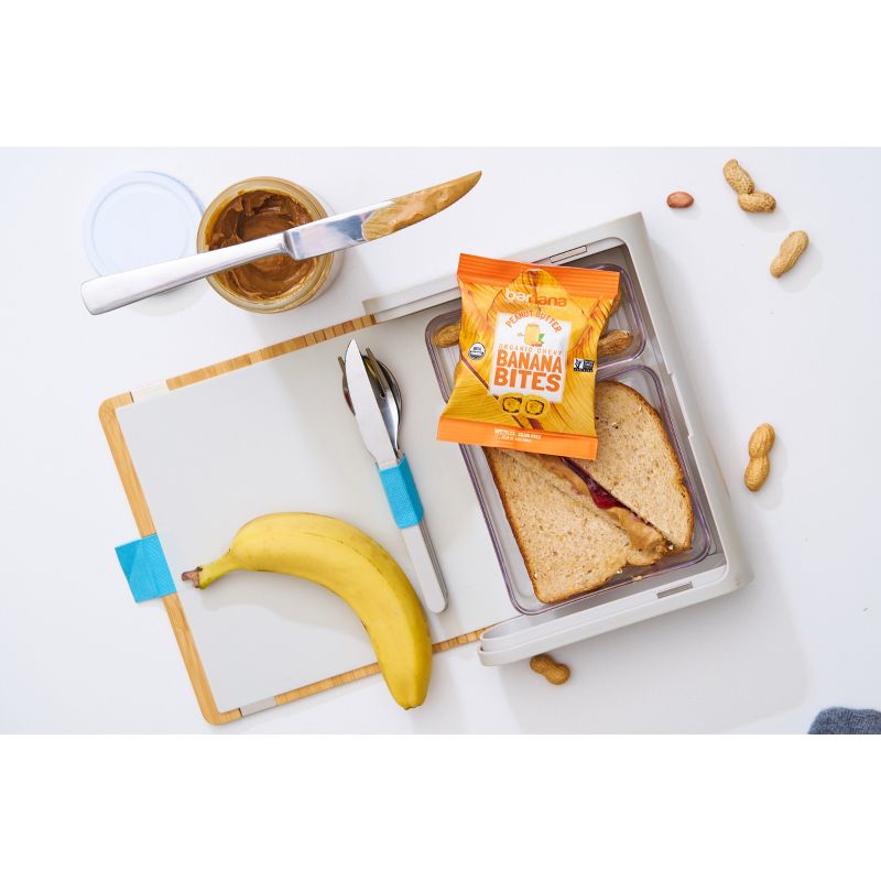 Barnana Organic Peanut Butter Chewy Banana Bites - 3.5oz