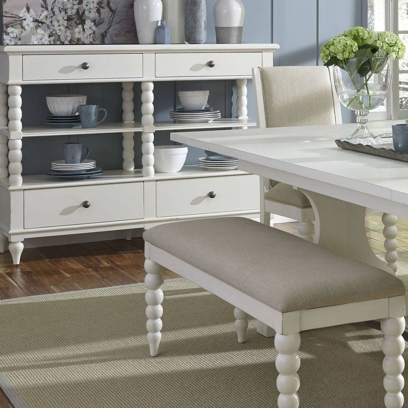 Harbor View II Bench Linen - Liberty Furniture