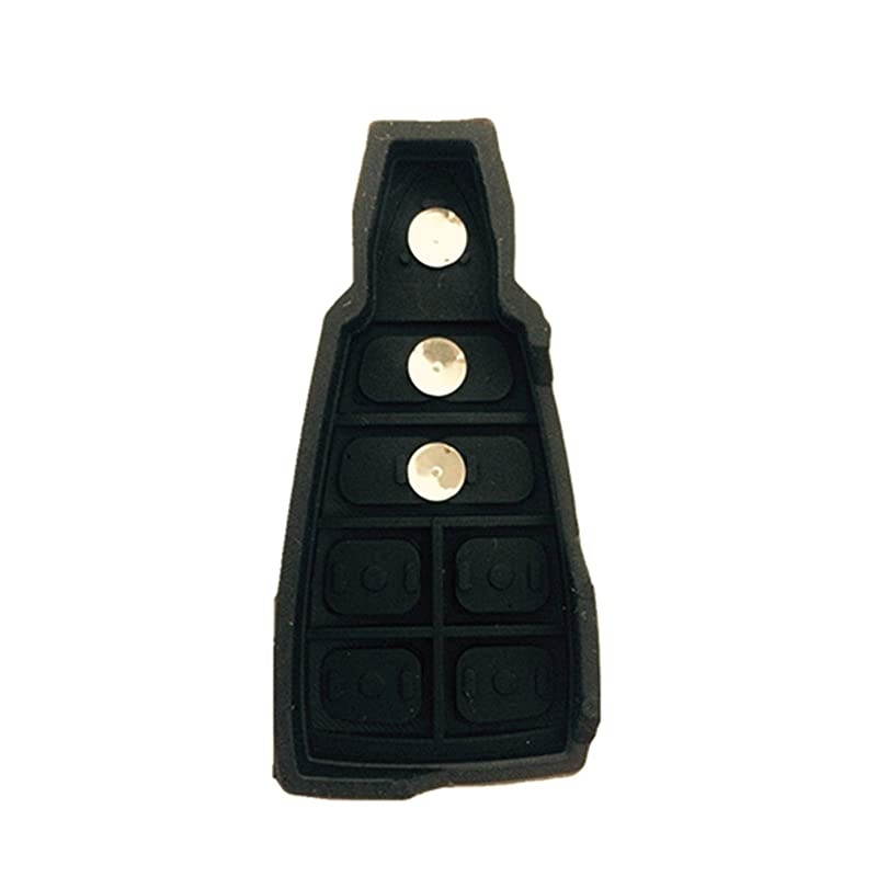 Keyless Entry Remote Key Fob Skin Replacement for Chrysler Town AND Country Dodge Durango Grand Caravan Journey Ram 1500 2500 3500 Jeep Grand Cherokee GQ4-53T M3N5WY783X IYZ-C01C
